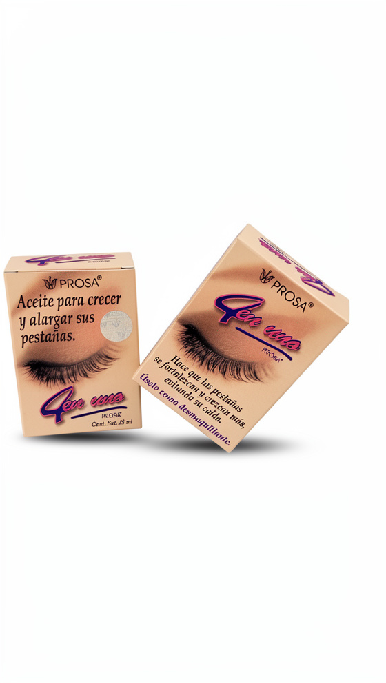 Prosa Aceite 4 en 1 (desmaquillante y alargador de pestañas)